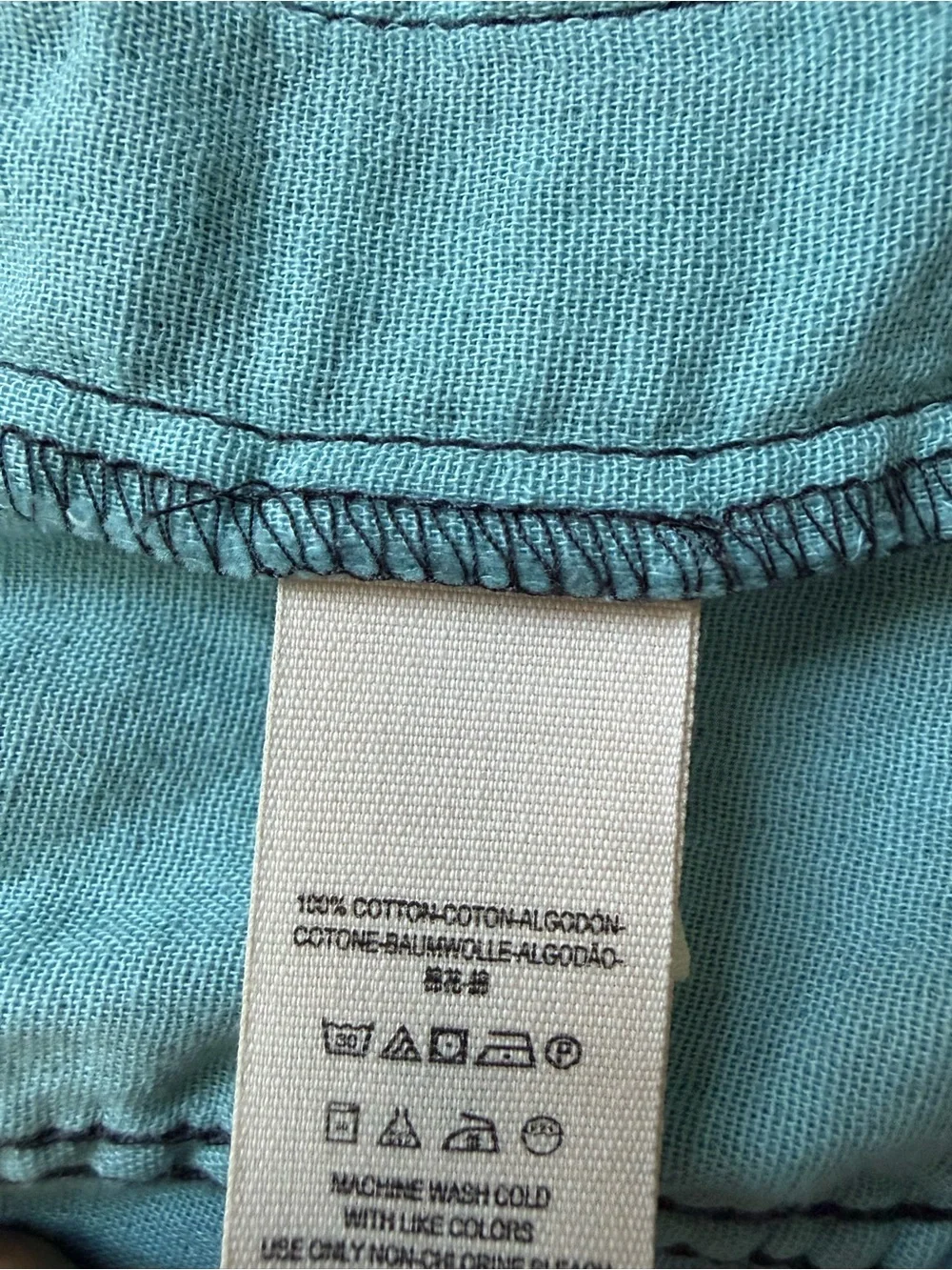 Free People Double Cloth Utility Washed